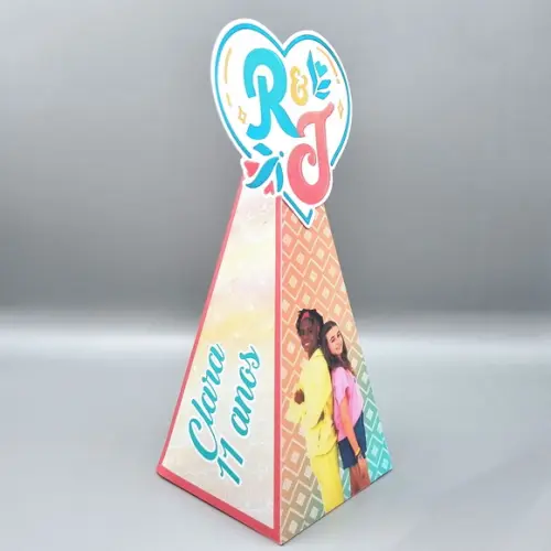 Kit Caixas Personalizadas 20 Pçs Infância de Romeu e Julieta