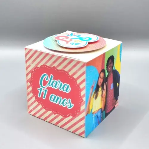 Kit Caixas Personalizadas 30 Pç Infância de Romeu e Julieta