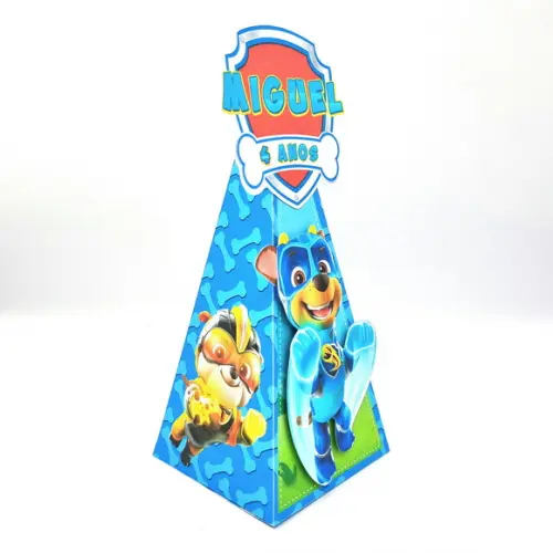 Kit Caixas Personalizadas 30 Pç Patrulha Canina Super Filhot