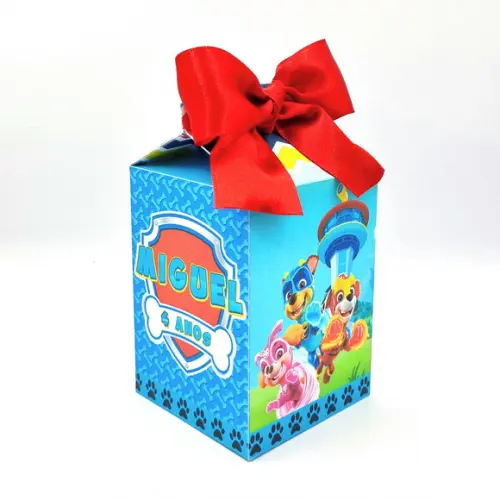 Kit Caixas Personalizadas 50 Pç Patrulha Canina Super Filhot
