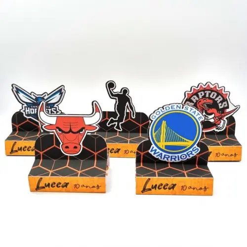 Kit com 20 Caixas Bis Duplo - Basquete Nba