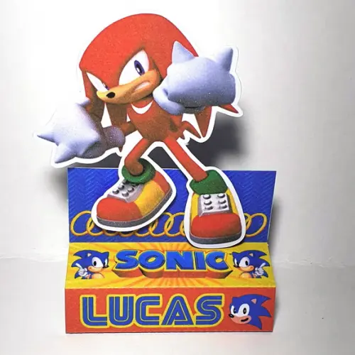 Kit com 20 Caixas Bis Duplo - Sonic