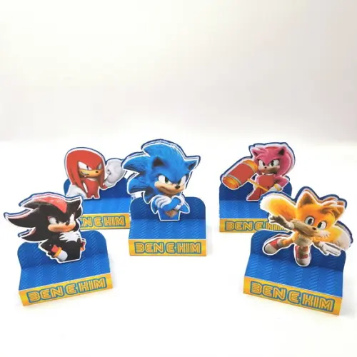Kit com 20 Caixas Bis Duplo - Sonic 2