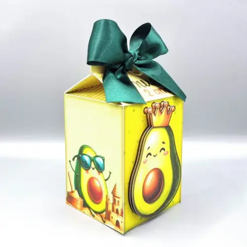 Kit de Caixas Personalizadas 20 Peças - Abacate - Abacatinho