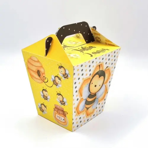 Kit de Caixas Personalizadas 20 Peças - Abelhinha