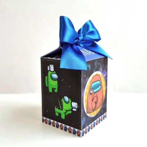 Kit de Caixas Personalizadas 20 Peças - Among Us