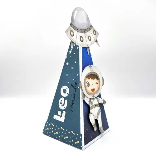 Kit de Caixas Personalizadas 20 Peças - Astronauta