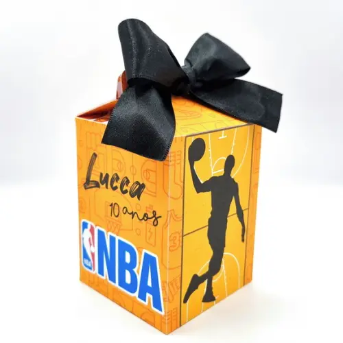 Kit de Caixas Personalizadas 20 Peças - Basquete Nba
