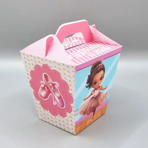 Kit de Caixas Personalizadas 20 Peças - Bailarina