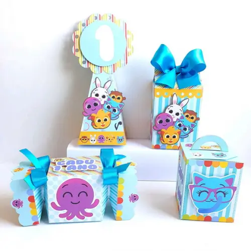 Kit de Caixas Personalizadas 20 Peças - Bolofofos