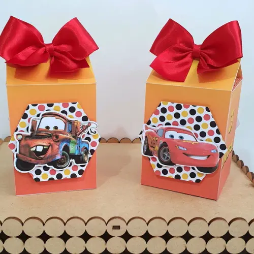 Kit de Caixas Personalizadas 20 Peças - Carros Mod. 2
