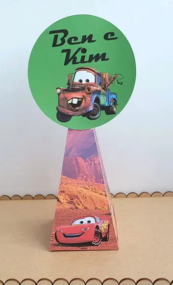 Kit de Caixas Personalizadas 20 Peças - Carros Mod. 2