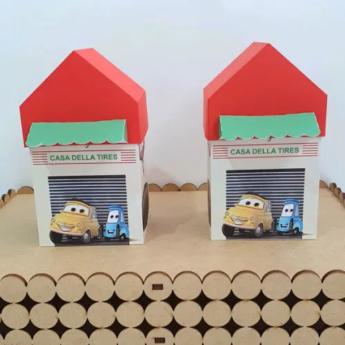 Kit de Caixas Personalizadas 20 Peças - Carros Mod. 2