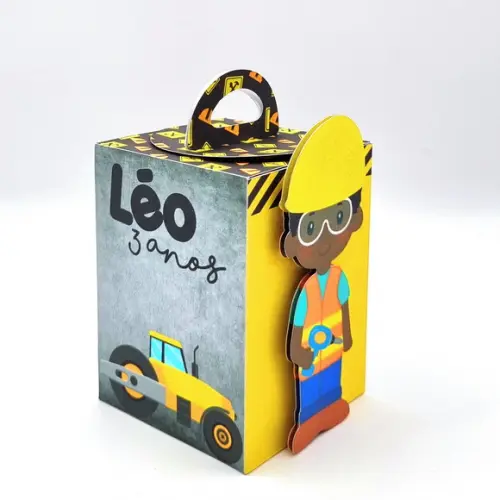 Kit de Caixas Personalizadas 20 Peças - Construtor