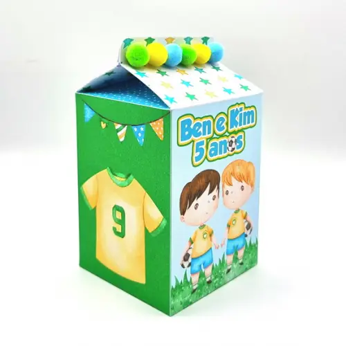 Kit de Caixas Personalizadas 20 Peças - Copa do Mundo