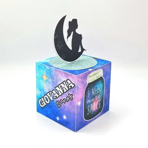 Kit de Caixas Personalizadas 20 Peças - Galáxia
