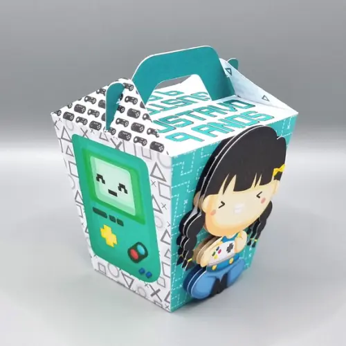 Kit de Caixas Personalizadas 20 Peças - Gamer - Vídeo Game
