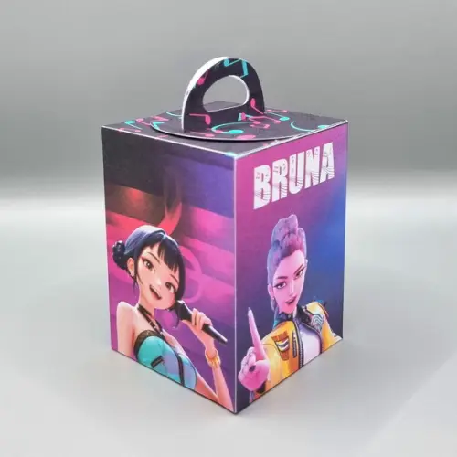 Kit de Caixas Personalizadas 20 Peças - Guerreiras do Kpop