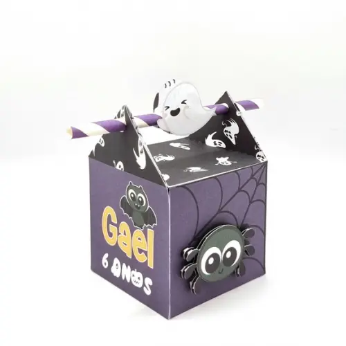 Kit de Caixas Personalizadas 20 Peças - Halloween Cute