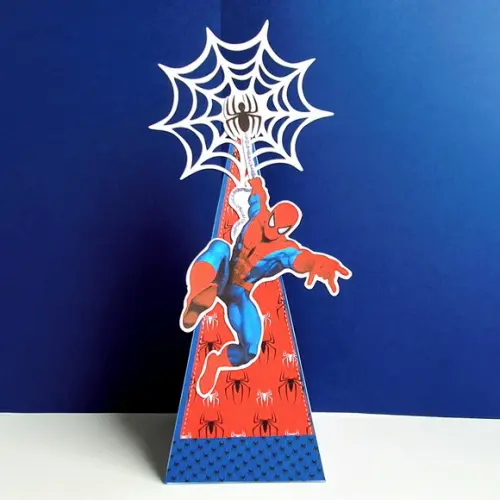 Kit de Caixas Personalizadas 20 Peças - Homem Aranha