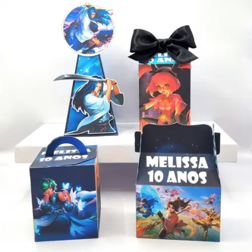 Kit de Caixas Personalizadas 20 Peças - Honor Of Kings