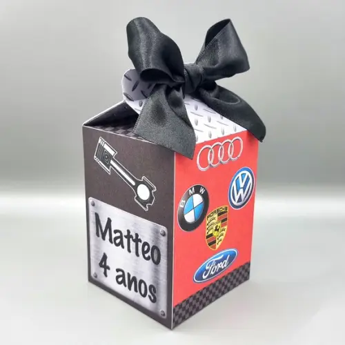 Kit de Caixas Personalizadas 20 Peças - Marcas de Carros