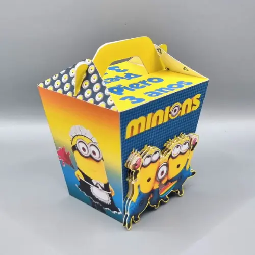 Kit de Caixas Personalizadas 20 Peças - Minions