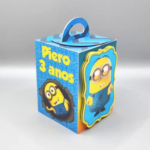 Kit de Caixas Personalizadas 20 Peças - Minions