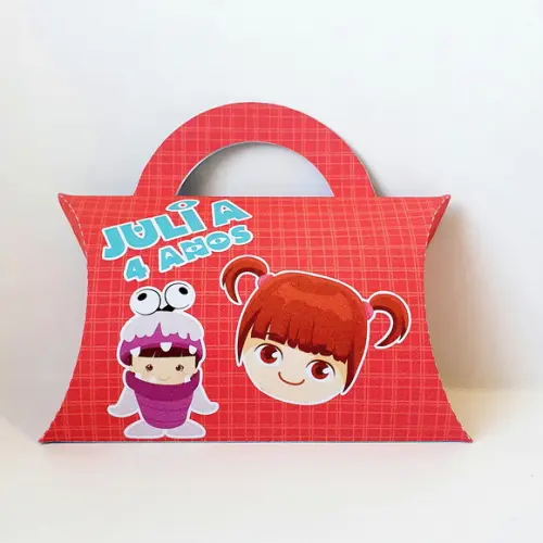 Kit de Caixas Personalizadas 20 Peças - Monstros Sa Rosa