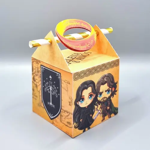 Kit de Caixas Personalizadas 20 Peças - o Senhor dos Anéis