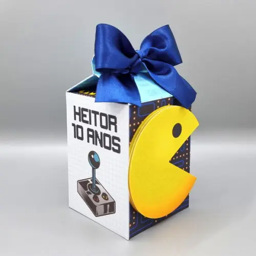 Kit de Caixas Personalizadas 20 Peças - Pacman