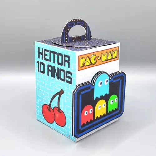 Kit de Caixas Personalizadas 20 Peças - Pacman