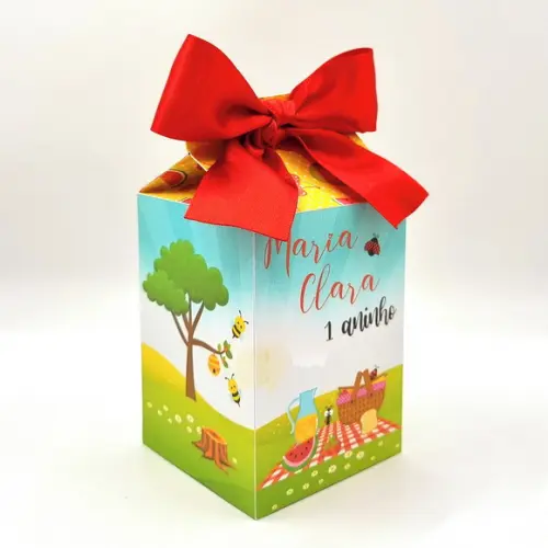 Kit de Caixas Personalizadas 20 Peças - Piquenique