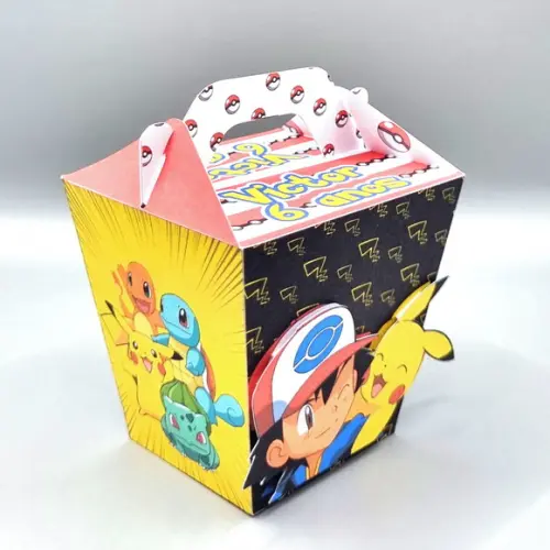 Kit de Caixas Personalizadas 20 Peças - Pokemon
