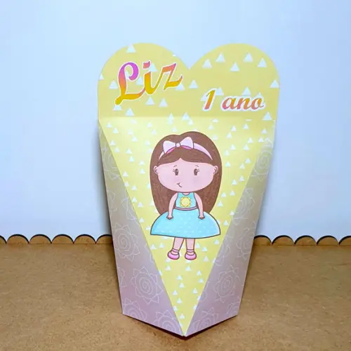 Kit de Caixas Personalizadas 20 Peças - Raio de Sol