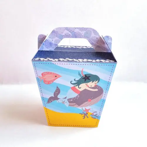 Kit de Caixas Personalizadas 20 Peças - Sereia Clean