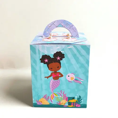Kit de Caixas Personalizadas 20 Peças - Sereia Negra