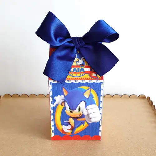 Kit de Caixas Personalizadas 20 Peças - Sonic Mod 1
