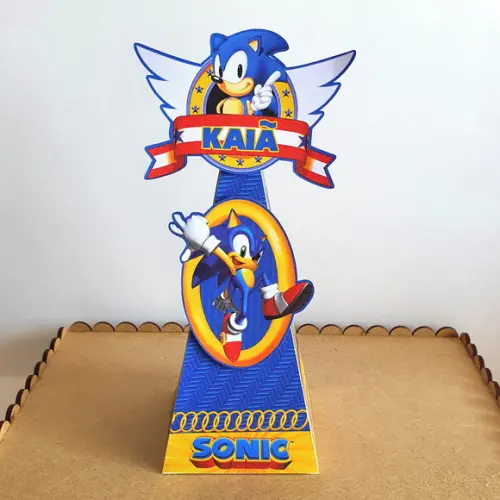 Kit de Caixas Personalizadas 20 Peças - Sonic Mod 1