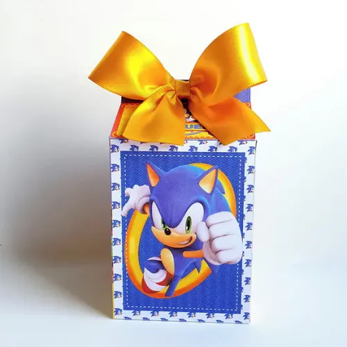 Kit de Caixas Personalizadas 20 Peças - Sonic Mod 2