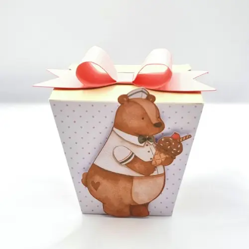 Kit de Caixas Personalizadas 20 Peças - Sorveteria