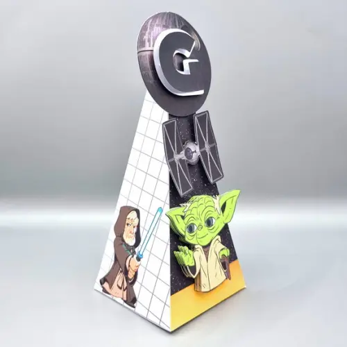 Kit de Caixas Personalizadas 20 Peças - Star Wars