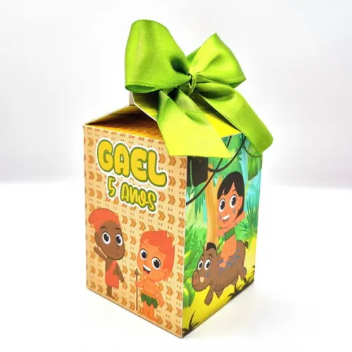 Kit de Caixas Personalizadas 20 Peças - Turma do Folclore
