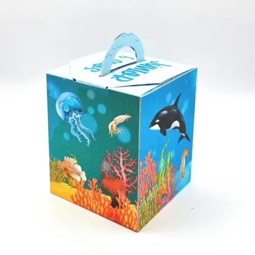 Kit de Caixas Personalizadas 20 Peças Fundo do Mar Realista