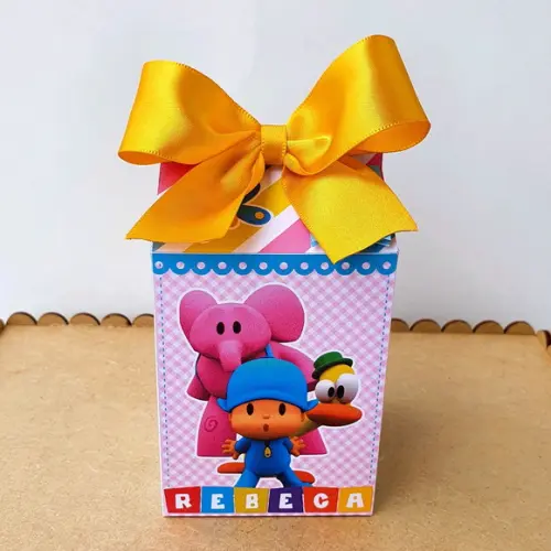 Kit de Caixas Personalizadas 25 Peças - Pocoyo