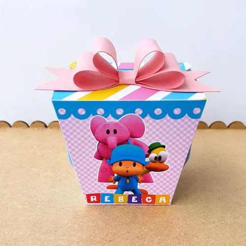 Kit de Caixas Personalizadas 25 Peças - Pocoyo