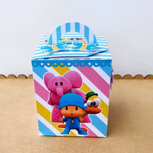 Kit de Caixas Personalizadas 25 Peças - Pocoyo