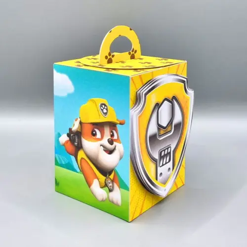 Kit de Caixas Personalizadas 30 Pçs - Patrulha Canina Rubble