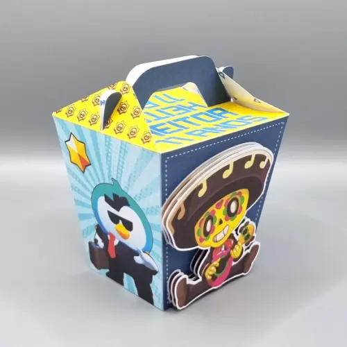Kit de Caixas Personalizadas 30 Peças - Brawl Stars