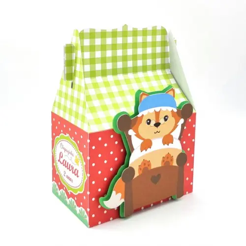 Kit de Caixas Personalizadas 30 Peças - Chapeuzinho Vermelho